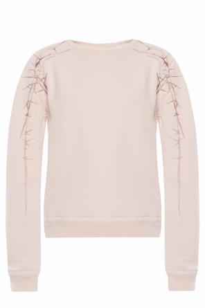 Embroidered sweatshirt, zdjęcie 1 Embroidered sweatshirt od Haider Ackermann